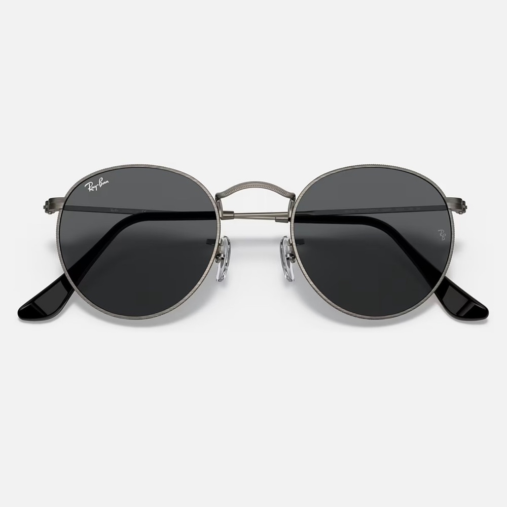 Ray-Ban ROUND METAL ANTIQUED Sunglasses